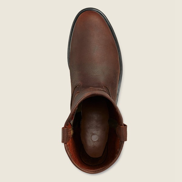 Work Støvler Herre - Red Wing Supersole® - 11-Inch Soft Toe Pull-On - Mørkebrune - YSOUBW-234